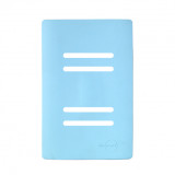 Placa p/ 4 Interruptores (especial) 4x2 - Novara Especiais Celeste